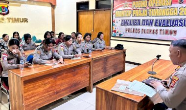 Polwan-Polres-Flotim-Gelar-Pertemuan-Sambut-HUT-ke-77-Polwan-RI