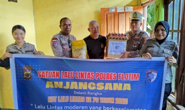 Sambut-HUT-Lalu-Lintas-ke-70,-Satlantas-Polres-Flores-Timur-Anjangsana-ke-Purnawirawan