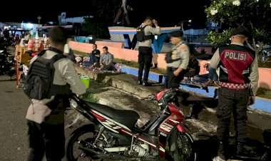 Patroli-Presisi-Polres-Flotim-Sasar-Pasar,-Pelabuhan,-hingga-Taman-Kota