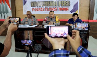 Polres-Flores-Timur-Gelar-Press-Release-Perkembangan-Kasus-Persetubuhan-Anak