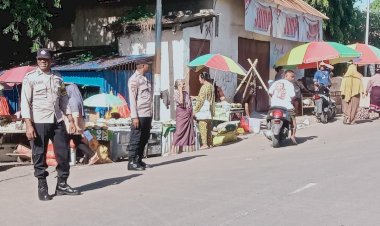 Cegah-Kemacetan,-Personel-Polsek-Adonara-Timur-Laksanakan-Strong-Point-Pagi