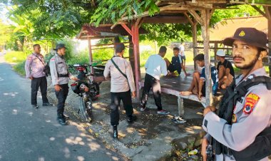 Hadir-Menyapa-Warga,-Personel-Pos-Bele-Perkuat-Stabilitas-Kamtibmas-Yang-Semakin-Kondusif