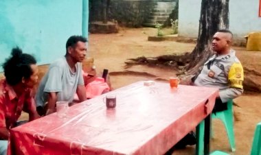Sambang-Humanis-di-Mokantarak,-AIPDA-Michael-S.-Sareng-Bangun-Kesadaran-Lawan-Hoaks-dan-TPPO
