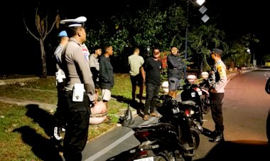 SPKT-Polres-Flores-Timur-Optimalkan-Patroli-Malam-Antisipasi-Gangguan-Kamtibmas
