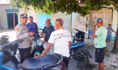 Langkah-Awal-di-Tempat-Baru,-Kapolsek-Adonara-Barat-Dekati-Pemerintah-dan-Masyarakat