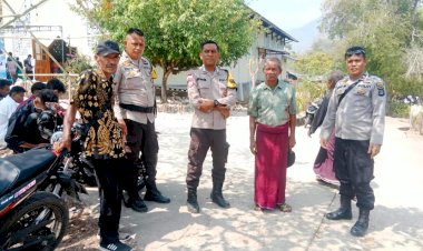 Patroli-Humanis-Polsek-Solor-Timur-Berikan-Rasa-Aman-Misa-Perdana-di-Lewohedo