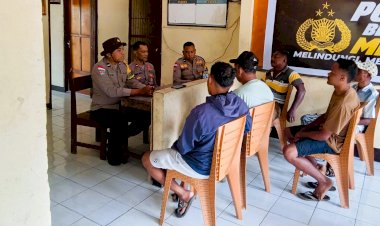 Bhabinkamtibmas-Polsek-Adonara-Mediasi-Kecelakaan-Lalu-Lintas,-Kedua-Pihak-Sepakat-Berdamai