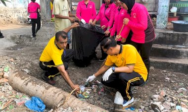 Kapolres-Flores-Timur-Pimpin-Green-Policing,-Kepedulian-Lingkungan-Jadi-Gerakan-Bersama