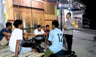 Cegah-Karhutla,-Bhabinkamtibmas-Boru-Rangkul-Anak-Muda-Jaga-Lingkungan