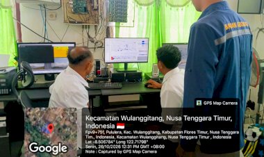 Monitoring-Gunung-Lewotobi,-Polsek-Wulanggitang-Perkuat-Koordinasi-dengan-Petugas-Pos-Pengamatan-Lewotobi