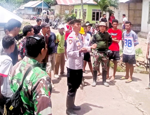 Kapolsek Adonara Barat Pimpin Pencarian Warga Demondei yang Hilang
