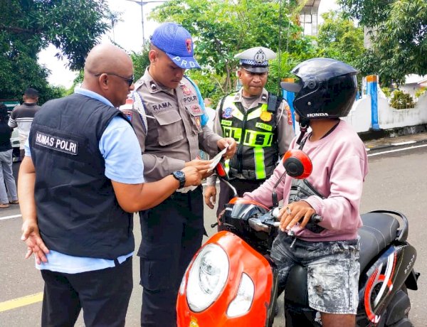 Keselamatan Bukan Sekadar Aturan, Polres Flotim Kedepankan Edukasi dan Humanis
