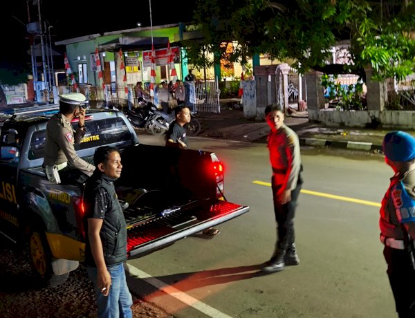 Menyisir Kota Hingga Pesisir, Polres Flotim Jaga Stabilitas Kamtibmas