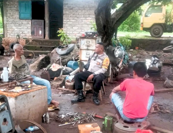 Bhabinkamtibmas Jadi Garda Terdepan Jaga Kondusifitas Desa