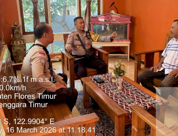 Ramadan Harmoni, Kasat Binmas Polres Flotim Bangun Sinergi dengan Tokoh Agama