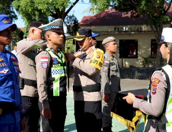 Operasi Turangga 2026 Dimulai, Kapolres Flotim Pastikan Kesiapan Personel