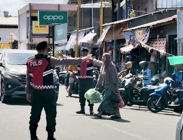 Hadir di Titik Rawan, Sat Samapta Pastikan Aktivitas Kota Aman dan Lancar