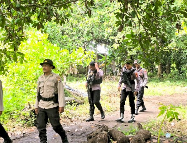 Patroli Humanis Personel Pos Bele Pastikan Aktivitas Warga Kembali Normal