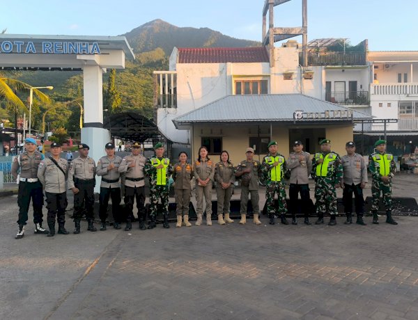 Pengamanan Humanis Polres Flores Timur Warnai Sholat Idul Adha 1447 H
