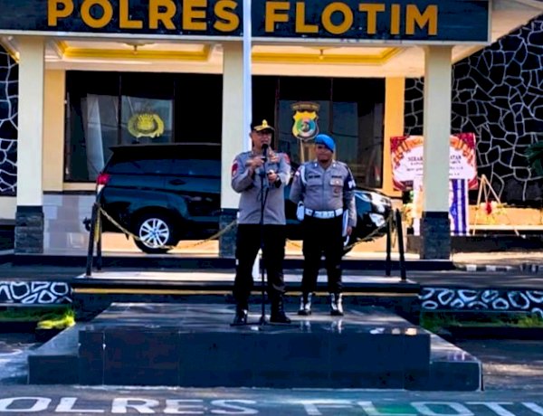 Commander Wish Kapolda NTT Jadi Pedoman Kapolres Flores Timur AKBP Gede Putra Yase Bangun Kinerja Personel