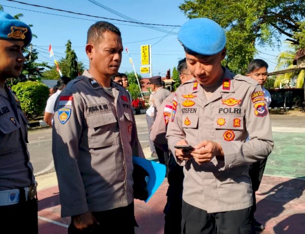 Propam Polres Flores Timur Gelar Pemeriksaan Sikap Tampang hingga Antisipasi Judi Online Personel