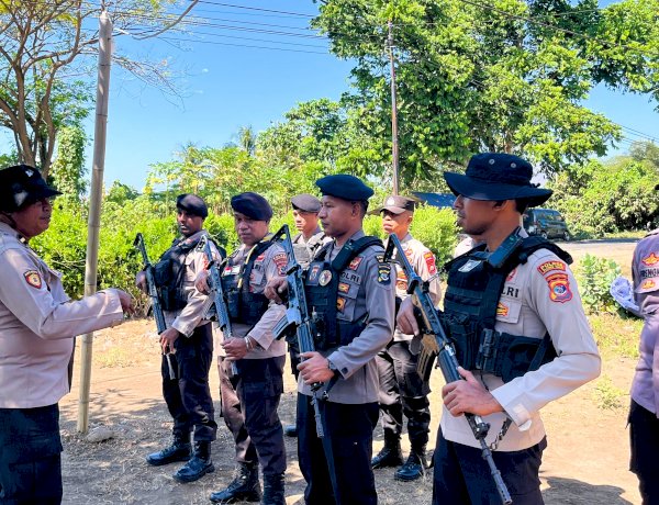 Merawat Kedamaian, Polres Flores Timur Ajak Warga Hindari Provokasi dan Jaga Persaudaraan