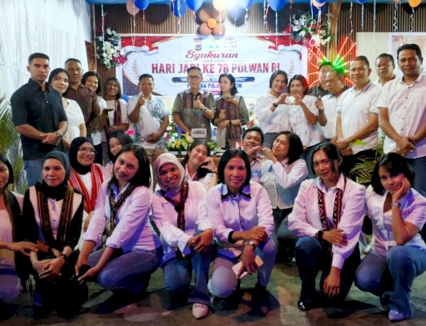 Lewat Syukuran Sederhana, Polwan Flotim Maknai 78 Tahun Pengabdian