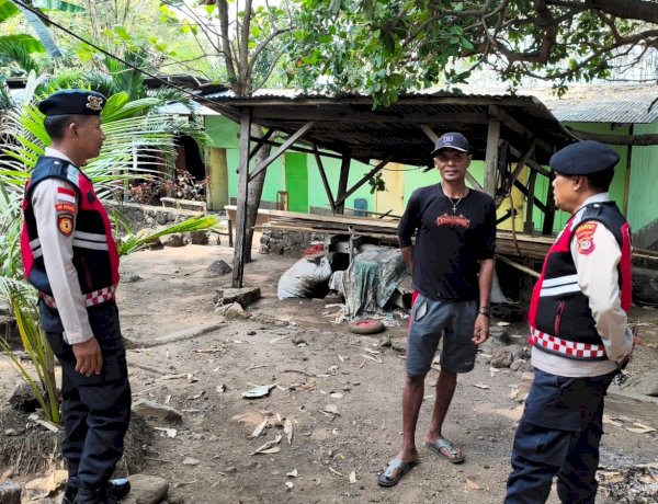Patroli Tak Sekadar Melintas, Polres Flotim Sambangi Pelaku Usaha dan Jaga Kenyamanan Warga