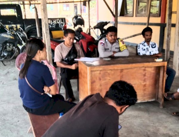 Bhabinkamtibmas Waiwadan Buka Ruang Dialog untuk Penyelesaian Perselisihan
