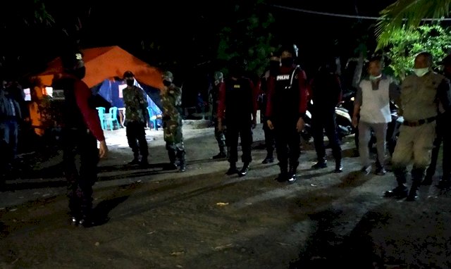 Satgas Pencegahan Covid-19 Flotim Gelar Patroli Malam
