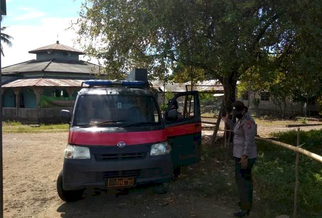 Himbauan Sat Binmas Terkait Pencegahan dan Penyebaran Covid-19 di Desa Tiwatobi