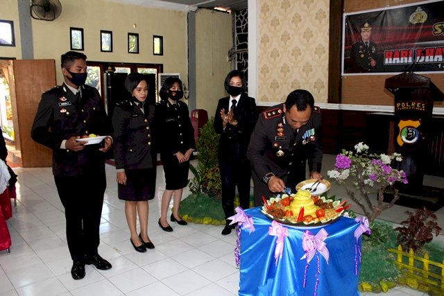 Terbatas, Acara Syukuran Hari Bhayangkara 1 Juli 2020