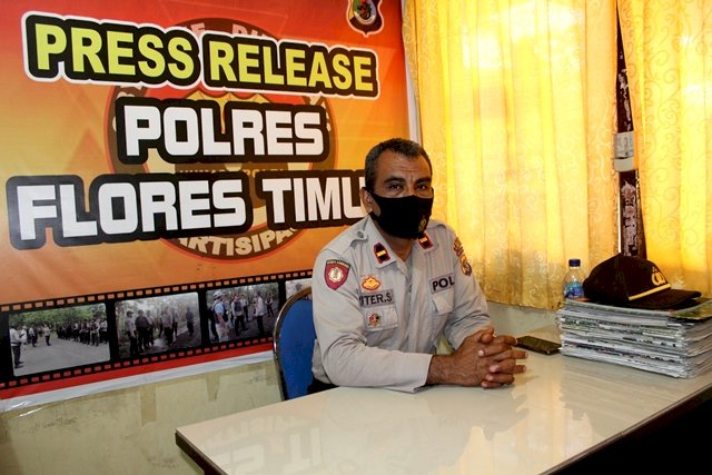 Ket Pers Kasubag Humas Tentang Pengecekan Kesiapan Sarana Penanggulang Bencana Alam Oleh Kapolres Flotim