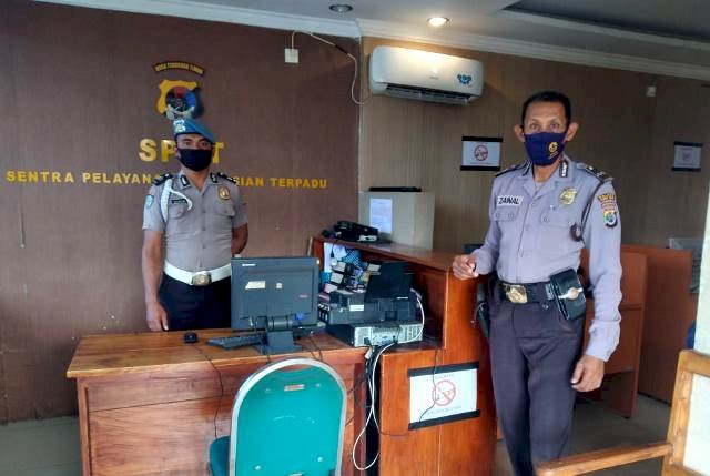 Propam, Pengecekan Anggota Yang Melaksanakan Piket Jaga Mako