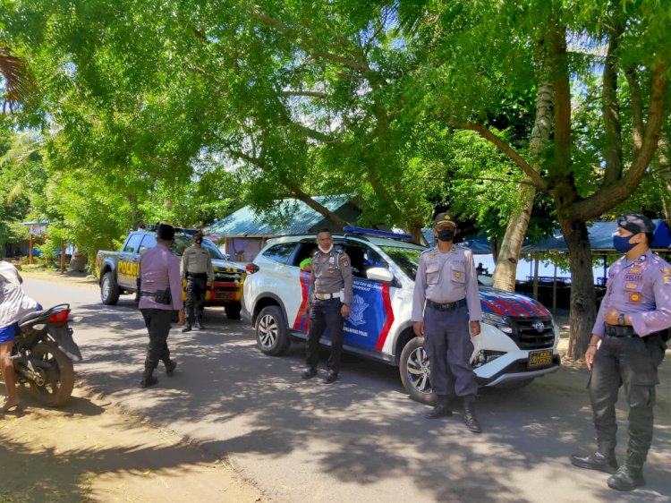 Antisipasi kerawanan kamtibmas dihari libur, polres Flotim tetap standby dan Patroli