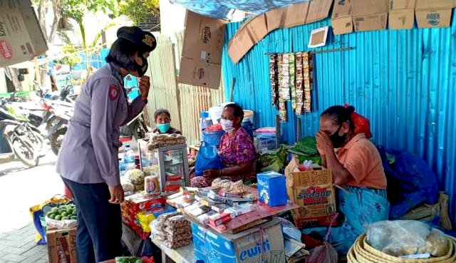 Operasi Aman Nusa II Tahap V, Tingkatkan Kesadaran Masyarakat Flotim Patuhi Protokol Kesehatan