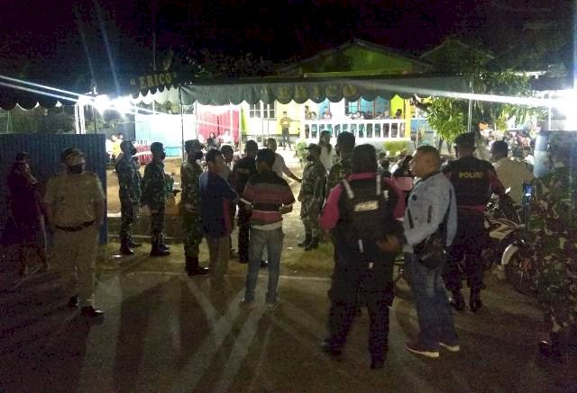 Patroli Gabungan TNI, POLRI dan Pol PP Amankan Situasi Kota Eliminir Ancaman Gangguan dan Mencegah Penyebaran Virus Corona