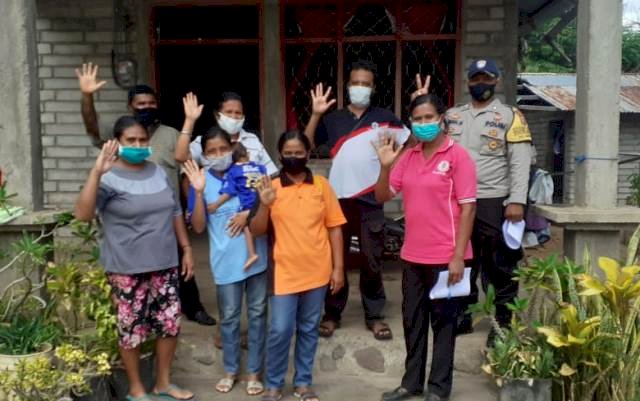 Hadiri Giat STBM, Bhabinkamtibmas Bripka Irwan Domal Sampaikan Ini…