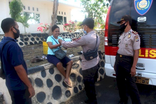 OPS Aman Nusa II, Satgas Terus Lakukan Himbauan Terapkan Protokol Kesehatan