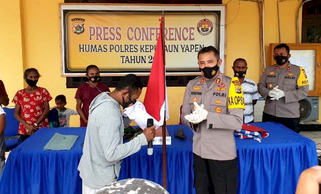 Komandan KKB Wilayah Kosiwo Mantapkan Diri Kembali ke NKRI