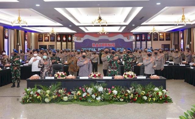 Di Rakernis Propam, Kapolri Minta Polisi Terlibat Narkoba Ditindak Tegas