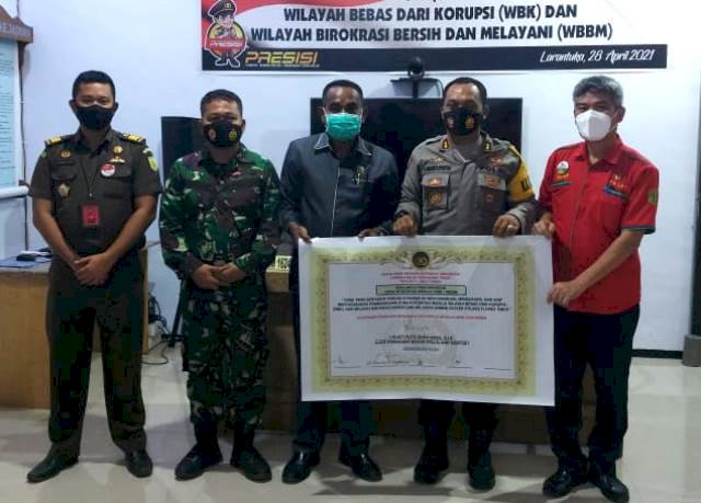Gelar Deklarasi Pencanangan, Polres Flotim Siap Menuju WBK dan WBBM