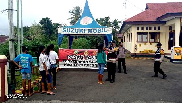 Operasi Ketupat Ranaka 2021, Polsek Wulanggitang Laksanakan Operasi Kepolisian