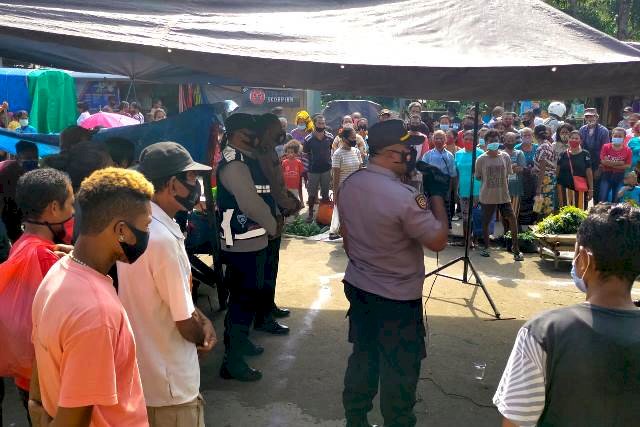 Ciptakan Situasi Kondusif Dan Cegah Penyebaran Covid-19, Polsek Wulanggitang Rutin Lakukan Patroli Ditempat Rawan