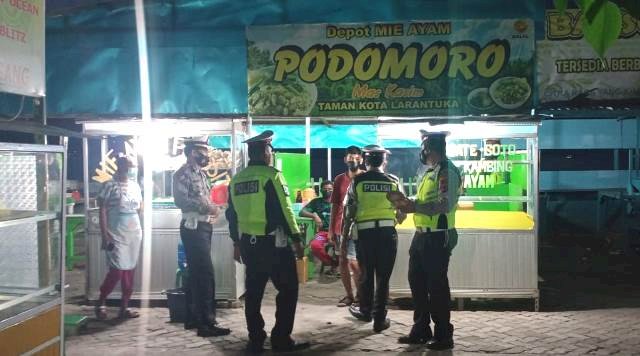 Tingkatkan Disiplin Prokes, Sat Lantas Polres Flotim Gelar KRYD