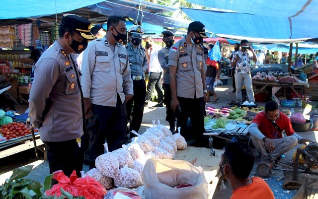 Lakukan Pencegahan Pendisiplinan Prokes Covid-19, Polres Flotim Gelar Patroli Gabungan Skala Besar dan KRYD