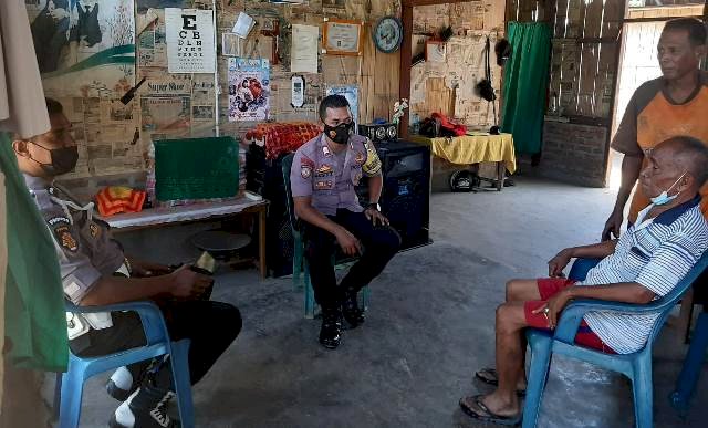 Jaga Kamtibmas di Desa Binaan Bhabinkamtibmas BRIPKA GUSTI LANANG WIDIARSA Rutin Patroli Sambang