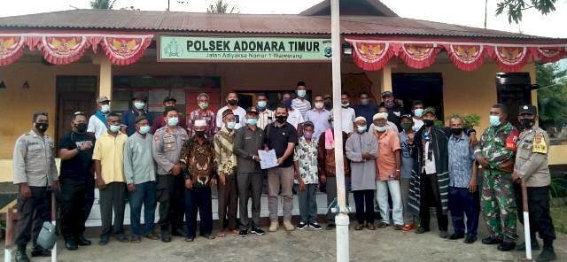 Konflik Antara Masyarakat Desa Saosina dan Masyarakat Wotan Sepakat Untuk Berdamai