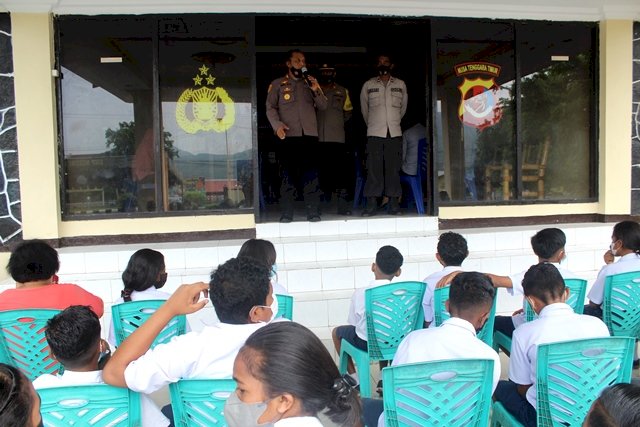 Kembali Gelar Vaksin Kedua, Kapolres Ingatkan Tetap Jaga Prokes