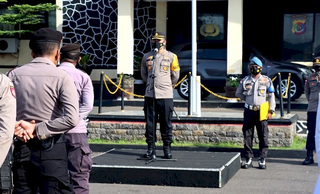 Apel Jam Pimpinan, Berikut Arahan dan Penekanan Kapolres Flotim